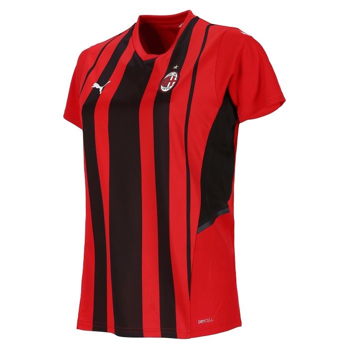 Camiseta AC Milan Primera equipo Mujer 2021-22 Rojo